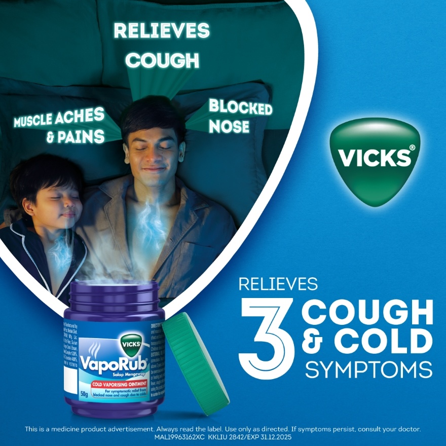 Vaporub Cold Vaporizing Ointment 25g image