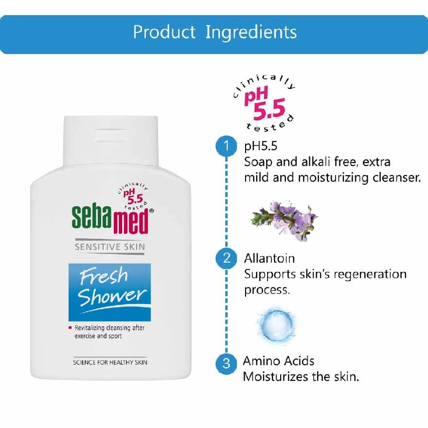 Fresh Shower Sensitive Skin PH5.5 200ml image