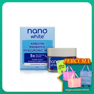 NANO WHITE - Double Action Restorative Night Cream 50ML