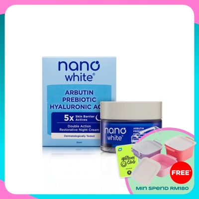 NANO WHITE Double Action Restorative Night Cream 50ML