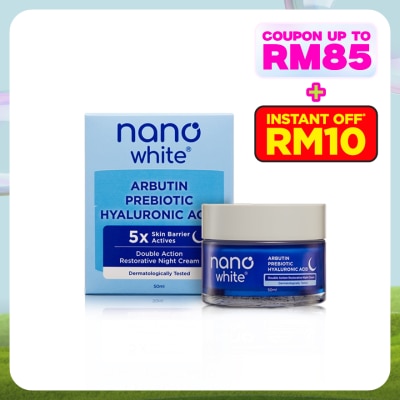 NANO WHITE Double Action Restorative Night Cream 50ML