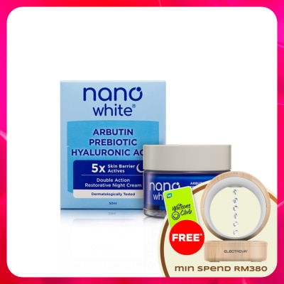 NANO WHITE - Double Action Restorative Night Cream 50ML