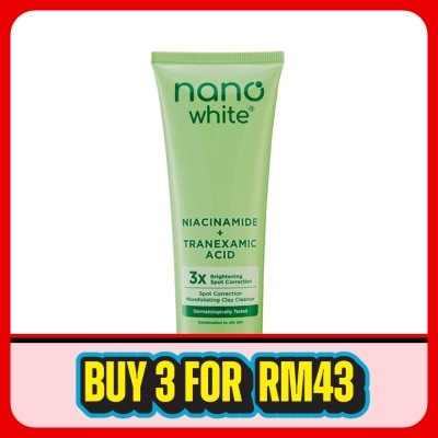 NANO WHITE - Spot Correction Microfoliating Clay Cleanser 100g