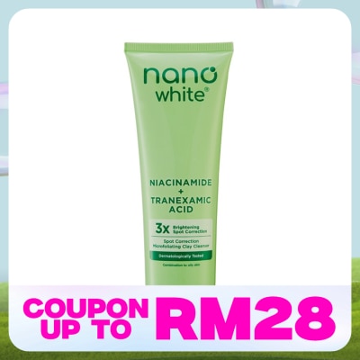 NANO WHITE Spot Correction Microfoliating Clay Cleanser 100g