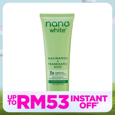 NANO WHITE Spot Correction Microfoliating Clay Cleanser 100g