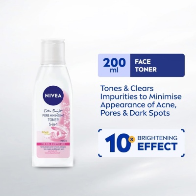 NIVEA - Face Care Extra Bright Repair Pore Minimising Toner 200ml