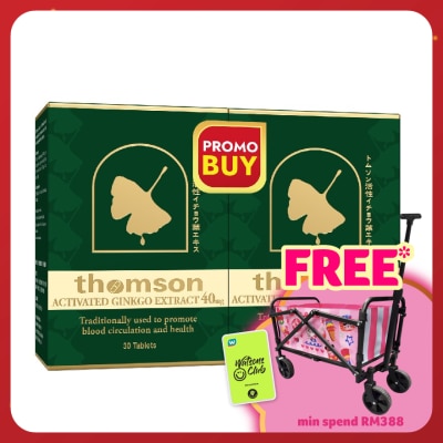 THOMSON Activated Ginkgo 40mg 2 x 30's