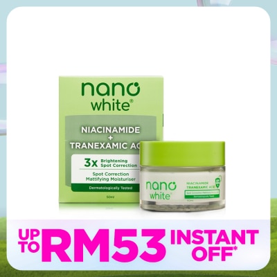 NANO WHITE Spot Correction Mattifying Moisturiser 50ml