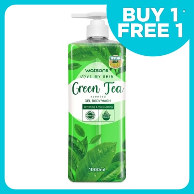 WATSONS Green Tea Scented Gel Body Wash