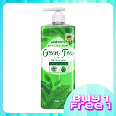 WATSONS Green Tea Scented Gel Body Wash