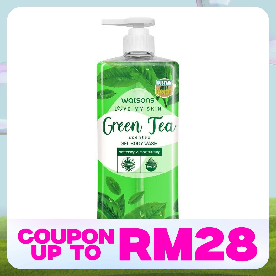 Green Tea Scented Gel Body Wash