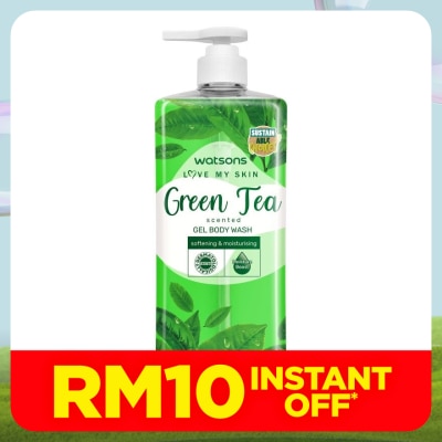 WATSONS Green Tea Scented Gel Body Wash
