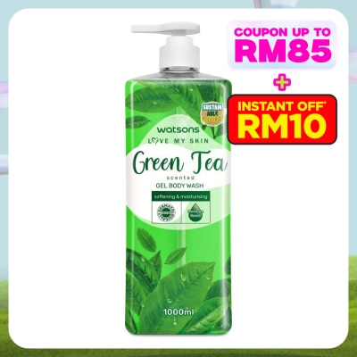 WATSONS Green Tea Scented Gel Body Wash