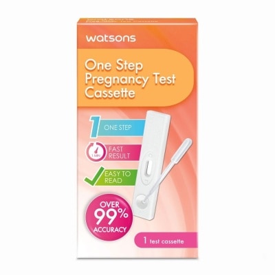 WATSONS Pregnancy Test Cassette 1s