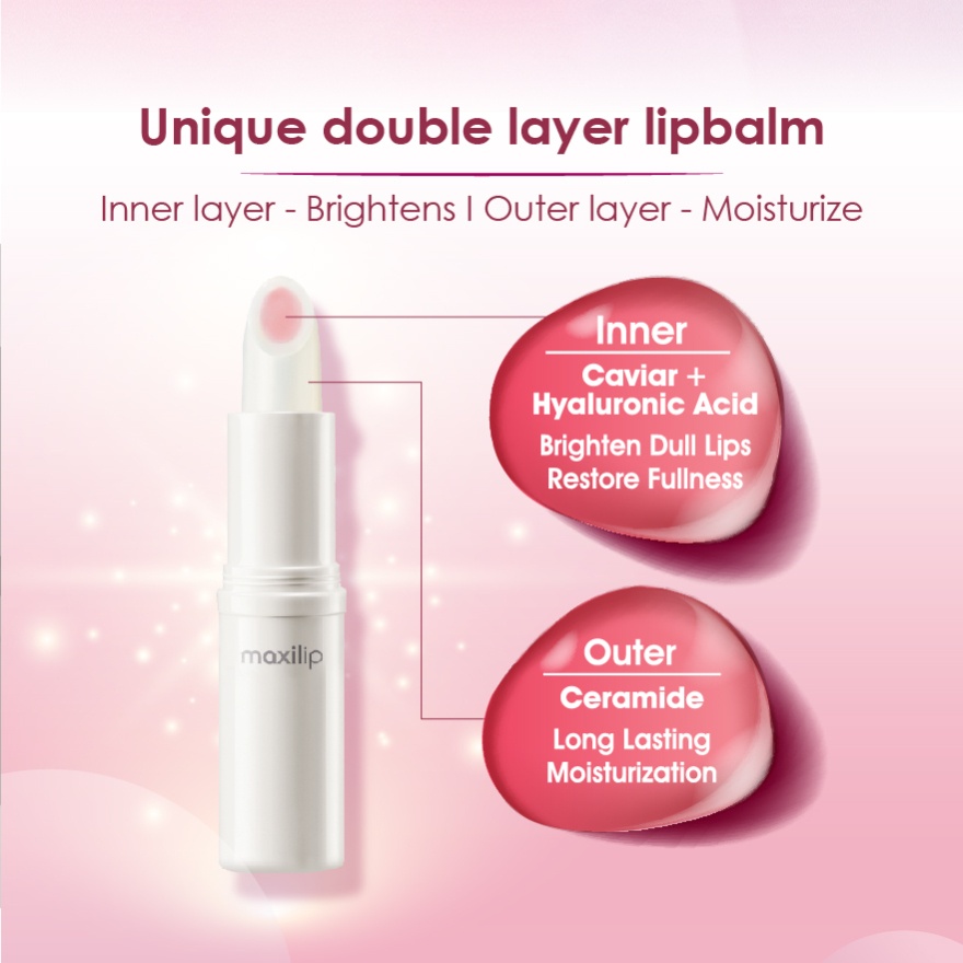 Maxilip Caviar + Hyaluronic Acid Lipbalm 3.8G image