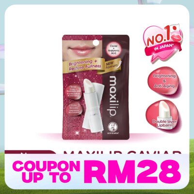 MENTHOLATUM LIPCARE Maxilip Caviar + Hyaluronic Acid Lipbalm 3.8G