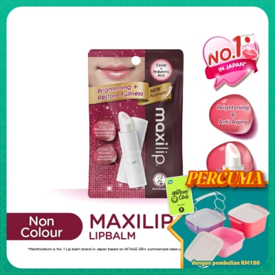 MENTHOLATUM LIPCARE - Maxilip Caviar + Hyaluronic Acid Lipbalm 3.8G