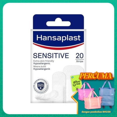HANSAPLAST - Sensitive (Extra Skin Friendly) Plaster 20's
