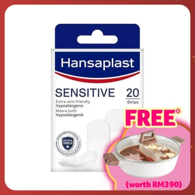 HANSAPLAST Sensitive (Extra Skin Friendly) Plaster 20's