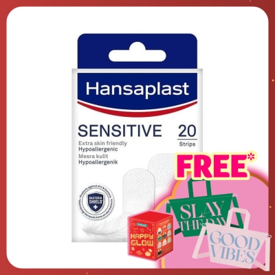 HANSAPLAST Sensitive (Extra Skin Friendly) Plaster 20's
