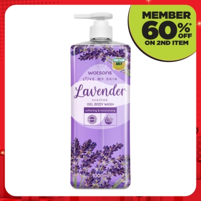WATSONS LAVENDER SCENTED GEL BODY WASH