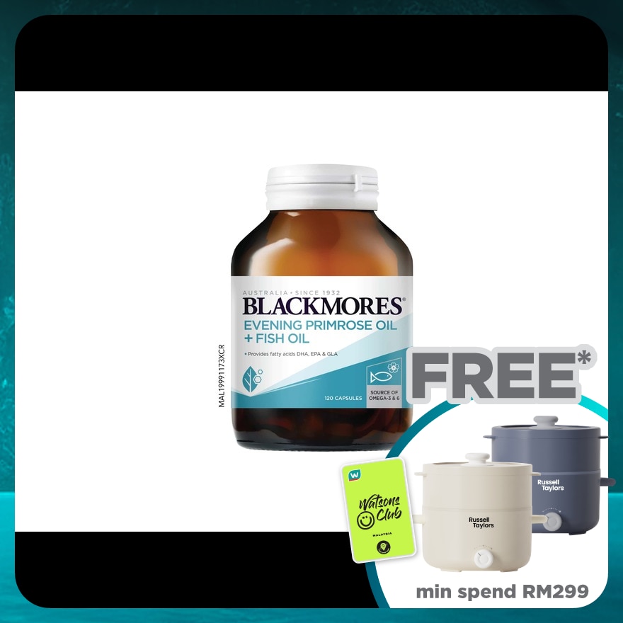 Evening Primrose Oil + Fish Oil 120's