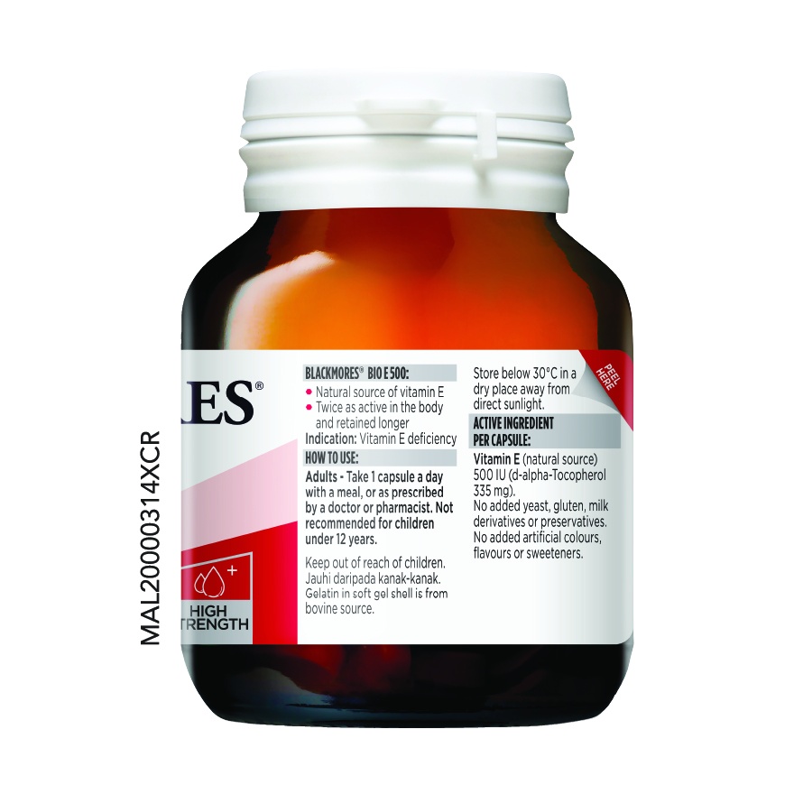 Bio E 500 IU 30's
