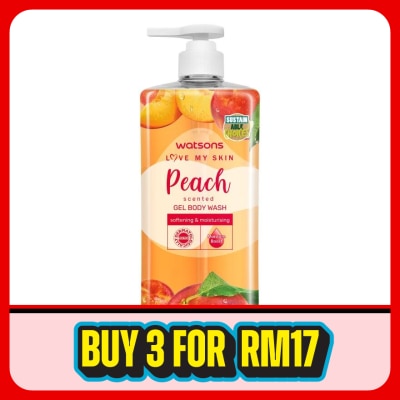 WATSONS - PEACH SCENTED GEL BODY WASH