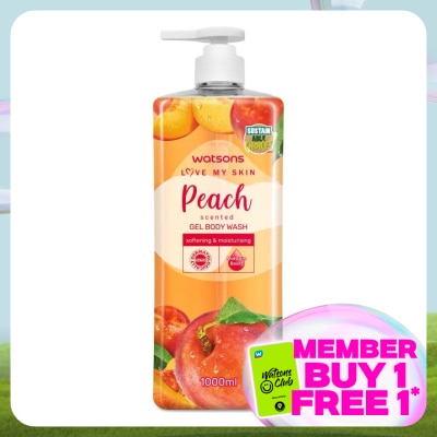 WATSONS PEACH SCENTED GEL BODY WASH