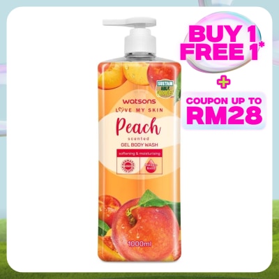 WATSONS PEACH SCENTED GEL BODY WASH