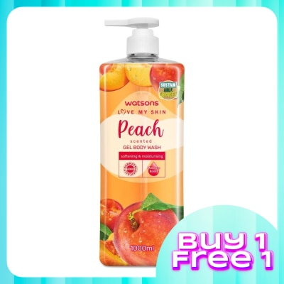 WATSONS PEACH SCENTED GEL BODY WASH