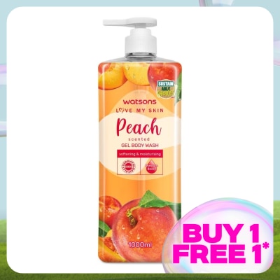 WATSONS PEACH SCENTED GEL BODY WASH