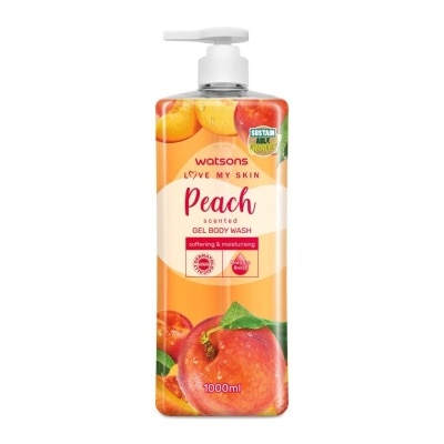 WATSONS PEACH SCENTED GEL BODY WASH