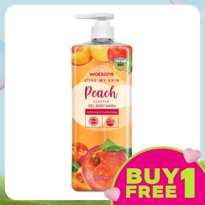 WATSONS PEACH SCENTED GEL BODY WASH