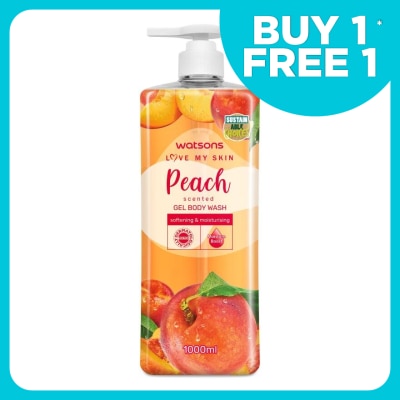 WATSONS PEACH SCENTED GEL BODY WASH