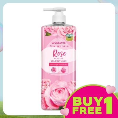 WATSONS ROSE SCENTED  GEL BODY WASH