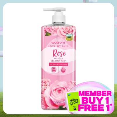 WATSONS ROSE SCENTED  GEL BODY WASH