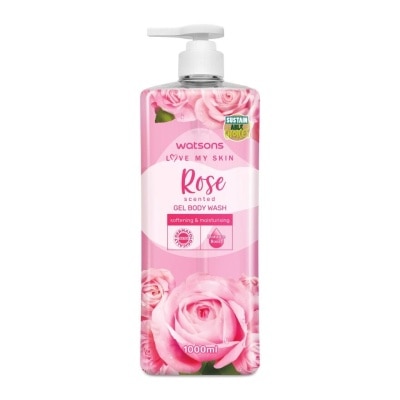 WATSONS ROSE SCENTED  GEL BODY WASH