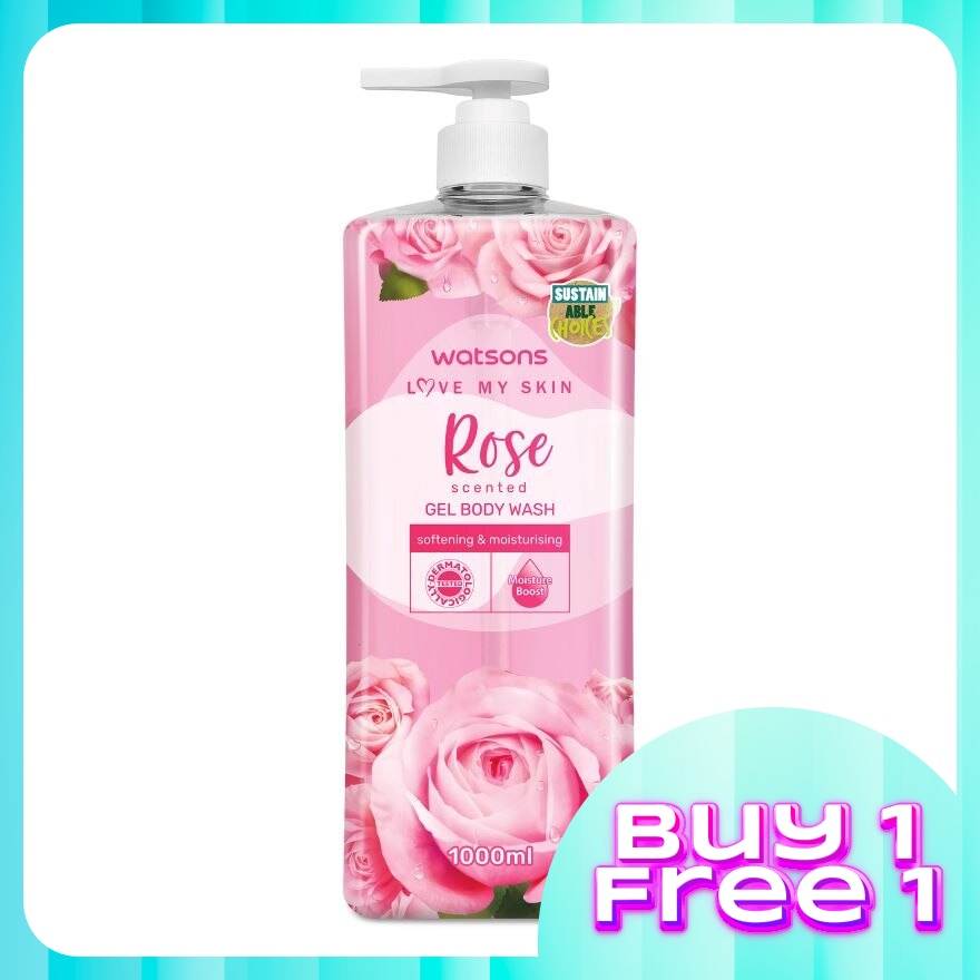 ROSE SCENTED  GEL BODY WASH