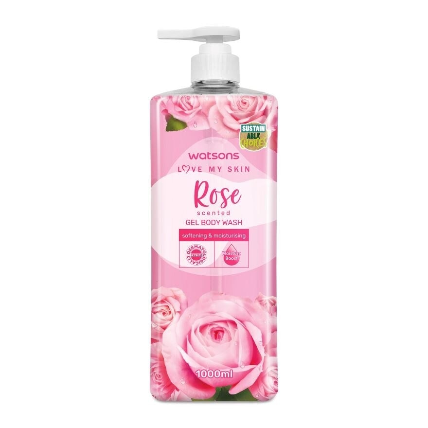 ROSE SCENTED  GEL BODY WASH