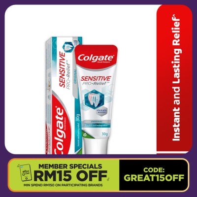 COLGATE Sensitive Pro-Relief Original Toothpaste 30g