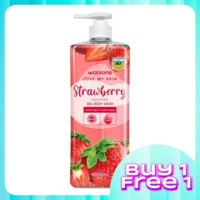 WATSONS STRAWBERRY SCENTED GEL BODY WASH