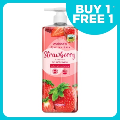 WATSONS STRAWBERRY SCENTED GEL BODY WASH