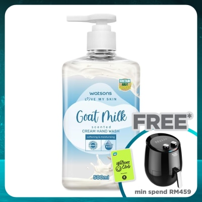 WATSONS Goat Milk Scented Cream Hand Wash 500ml