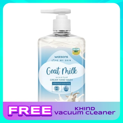 WATSONS Goat Milk Scented Cream Hand Wash 500ml