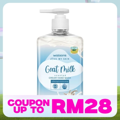WATSONS Goat Milk Scented Cream Hand Wash 500ml
