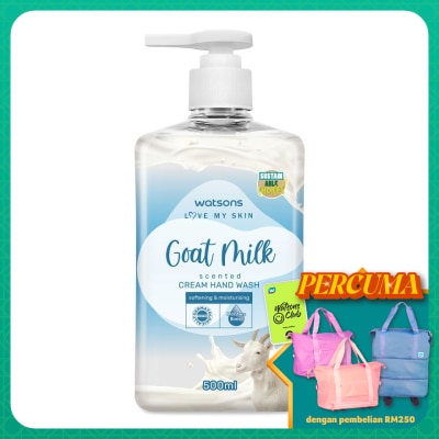 WATSONS - Goat Milk Scented Cream Hand Wash 500ml