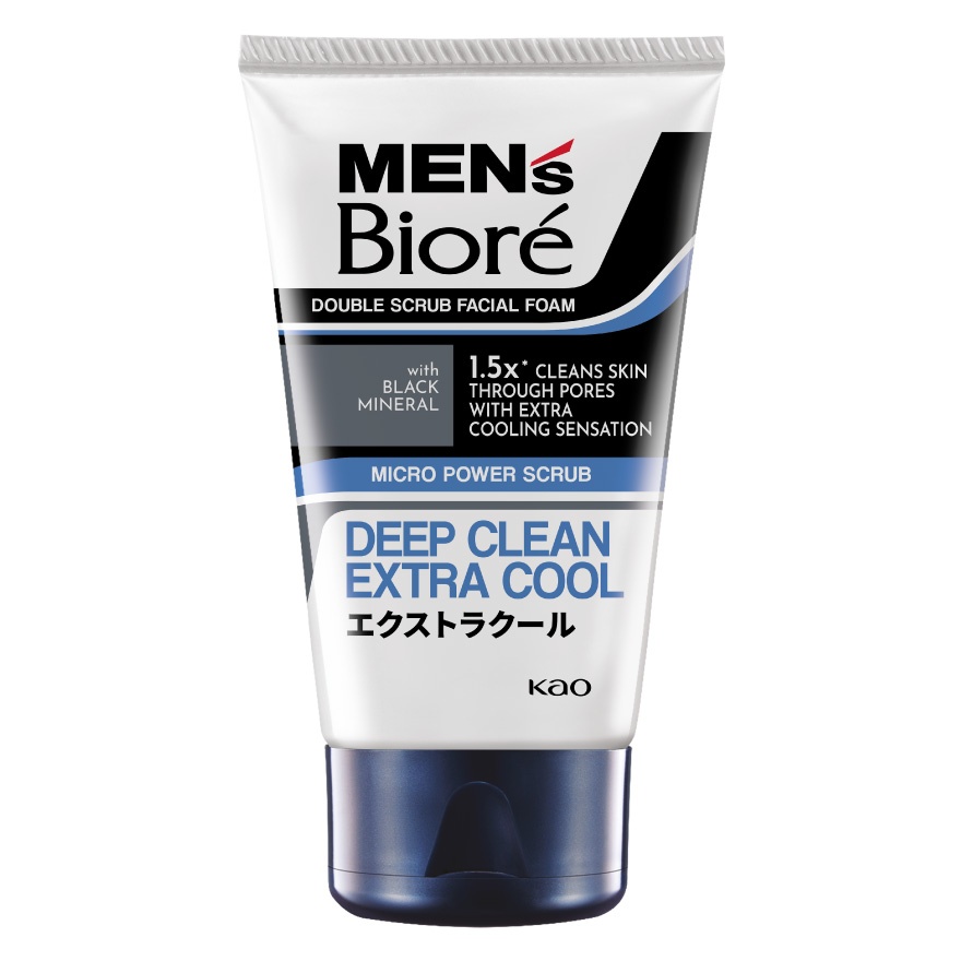 Men'S Double Scrub Extra Cool 100g Face Wash image