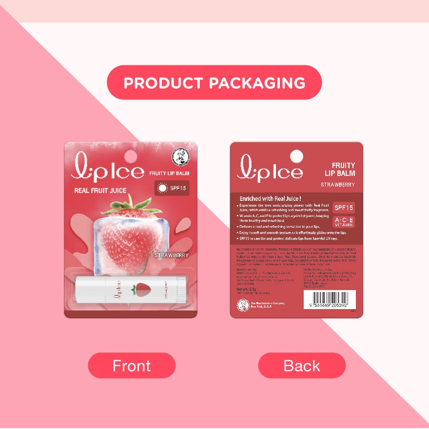 Fruity Lipbalm Strawberry image