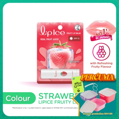 MENTHOLATUM LIPCARE - Fruity Lipbalm Strawberry